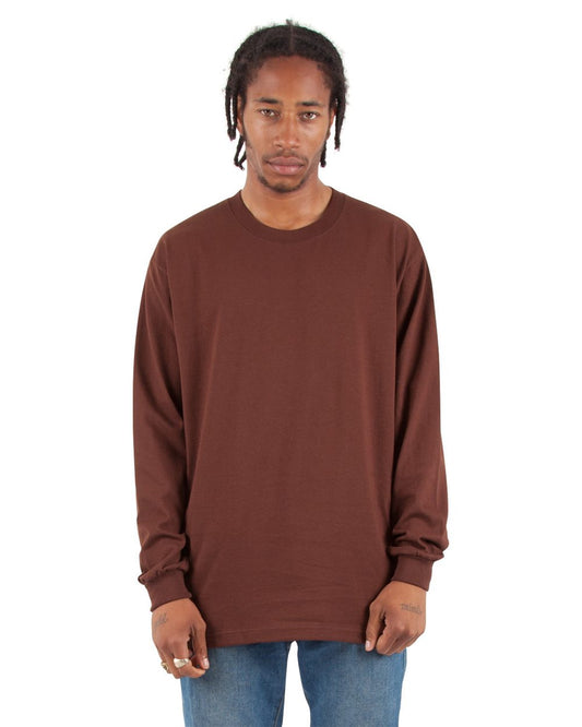 Shaka Wear Tall Max Heavyweight Long Sleeve T-Shirt - SHMHLST