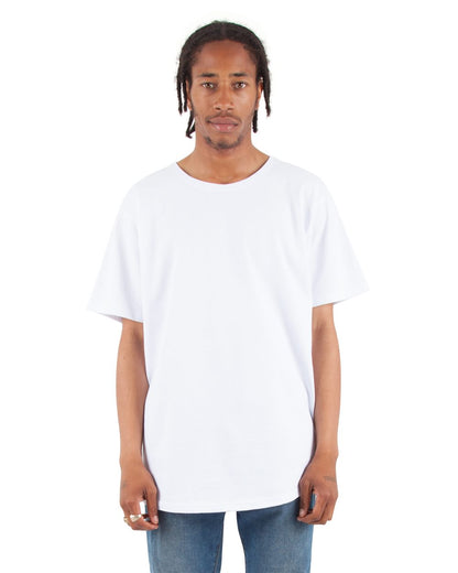 Shaka Wear Curved Hem Long T-Shirt - SHCLT