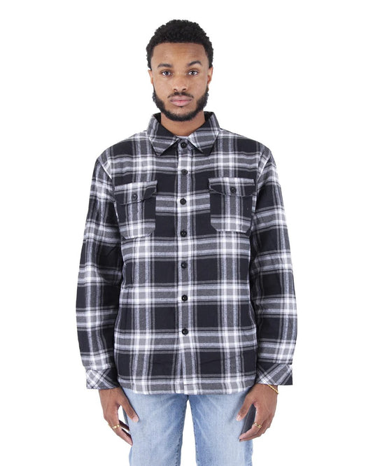 Shaka Wear Plaid Flannel Jacket - SHPFJ