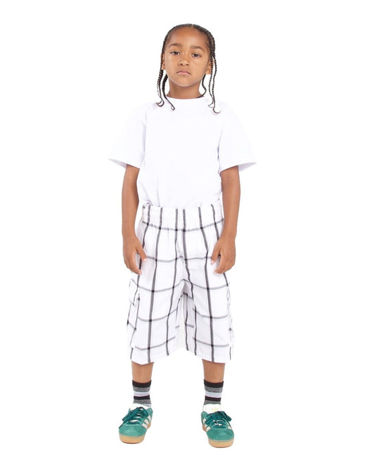 Shaka Wear Youth Plaid Shorts - SHKP
