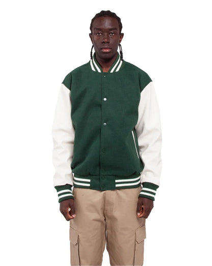 Shaka Wear Letterman Jacket - SHLLJ
