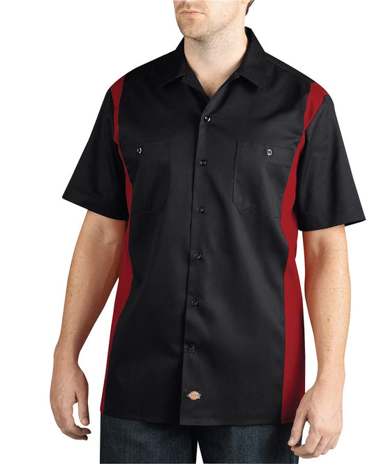 Dickies Two-Tone Short-Sleeve Work Shirt - WS508