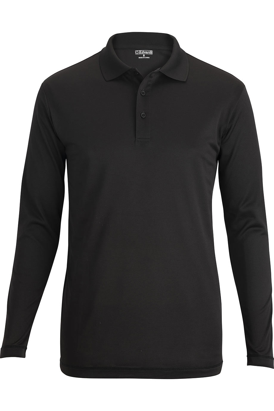 Mini Pique Long Sleeve Unisex Polo - 1527