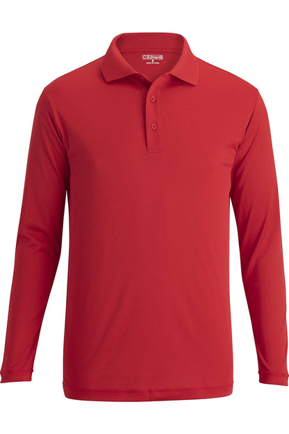 Mini Pique Long Sleeve Unisex Polo - 1527