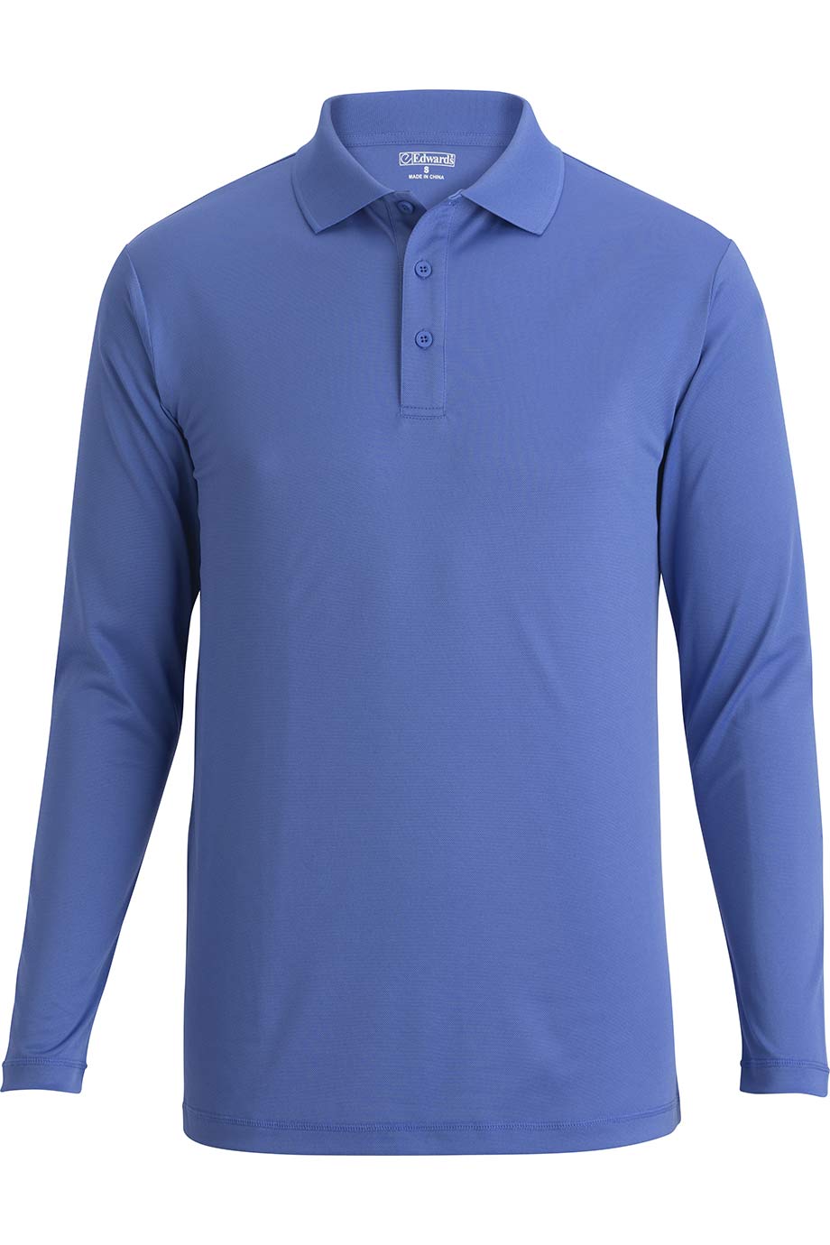 Mini Pique Long Sleeve Unisex Polo - 1527
