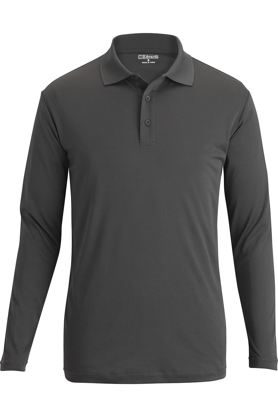 Mini Pique Long Sleeve Unisex Polo - 1527