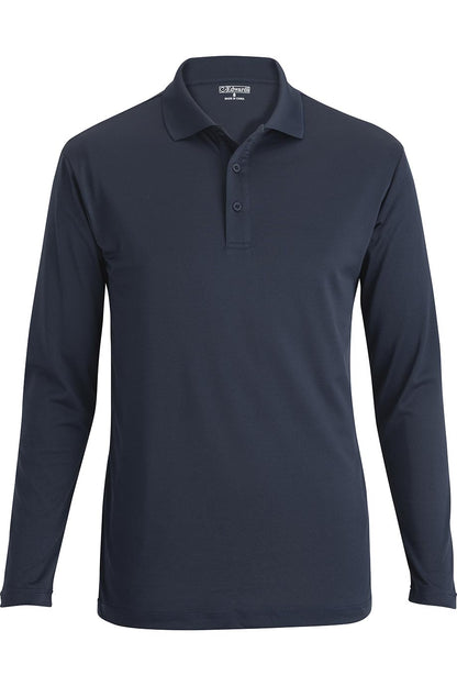 Mini Pique Long Sleeve Unisex Polo - 1527