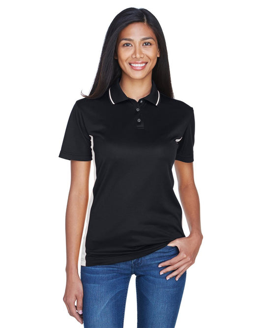 UltraClub Women's Cool & Dry Sport Two-Tone Polo - 8406L
