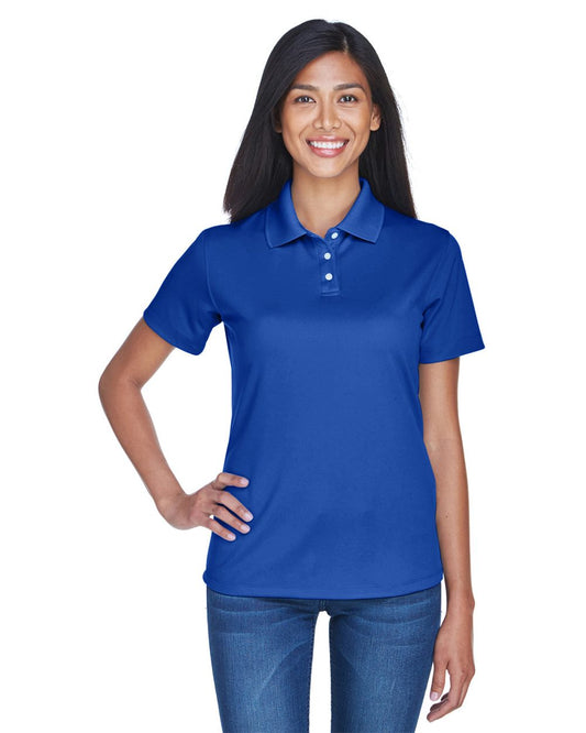 UltraClub Women's Cool & Dry Stain-Release Performance Polo - 8445L