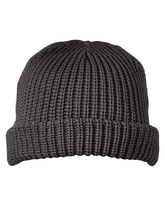 Big Accessories Dock Cuffed Beanie - BA698