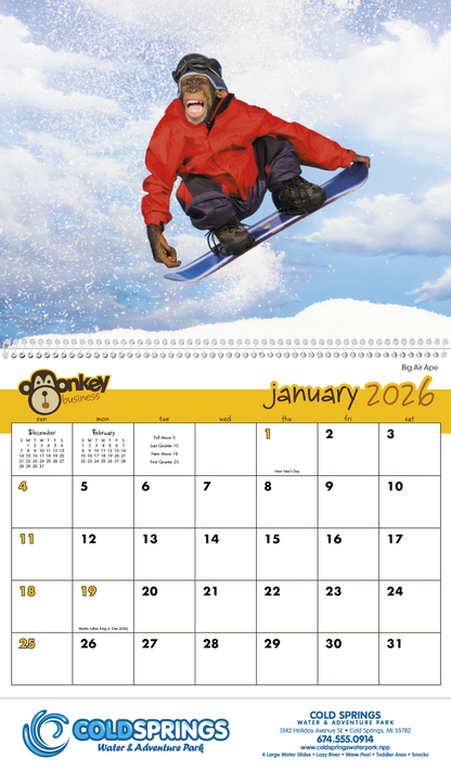 Triumph Calendars Monkey Business Calendar-1552