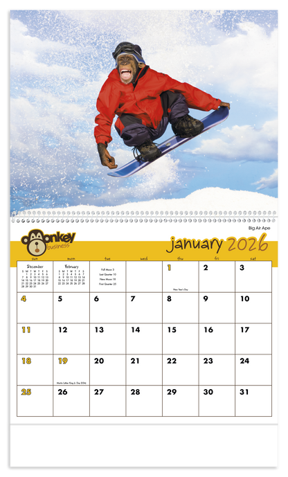 Triumph Calendars Monkey Business Calendar-1552