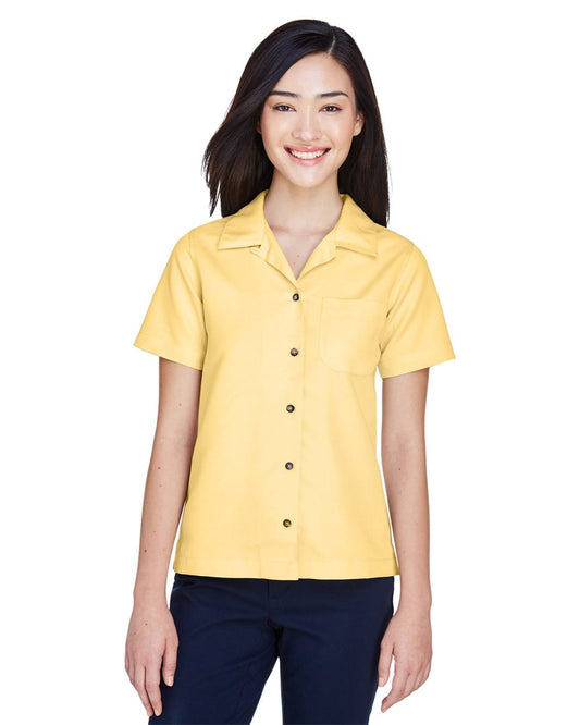 UltraClub Women's Cabana Breeze Camp Shirt - 8981