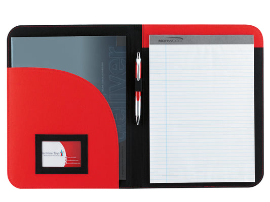 Good Value NonWoven Curve Padfolio-15722