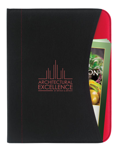 Good Value NonWoven Curve Padfolio-15722