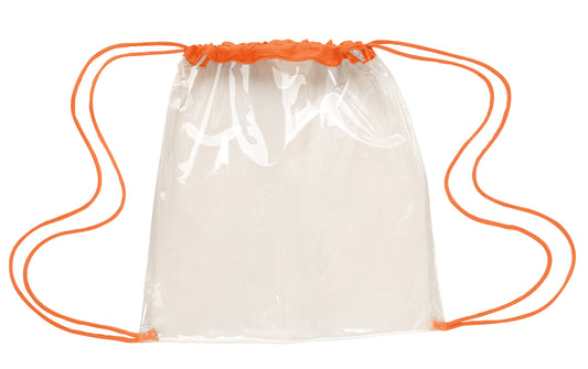 Good Value Clear Game Drawstring Backpack-15734