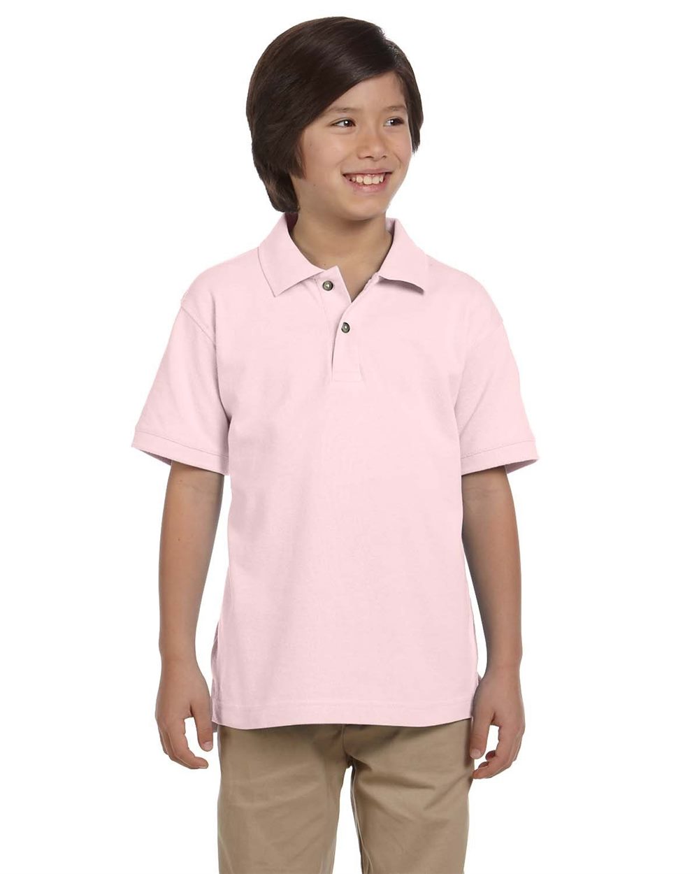 Harriton Youth Short-Sleeve Polo - M200Y