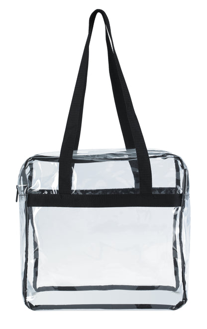 Good Value Clear Zippered Tote-15762