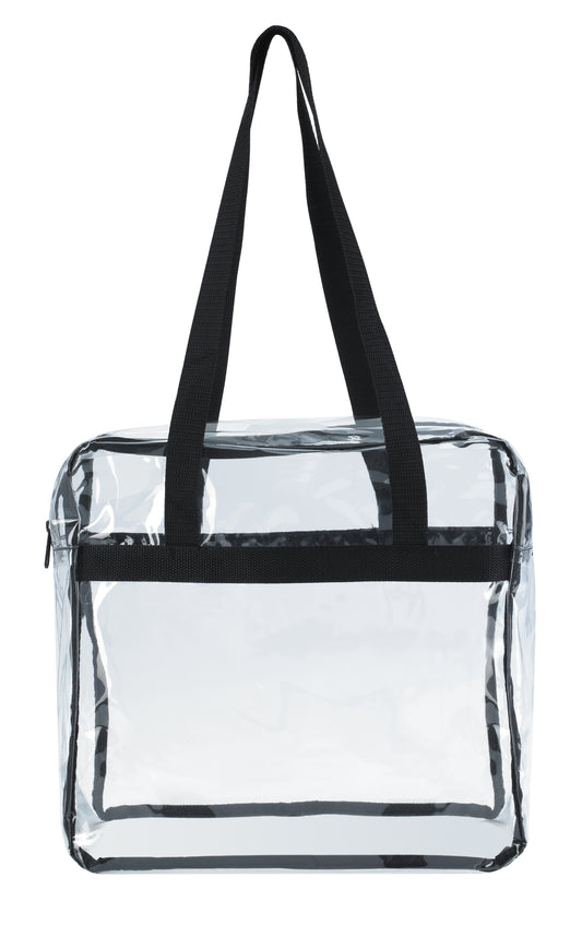 Good Value Clear Zippered Tote-15762