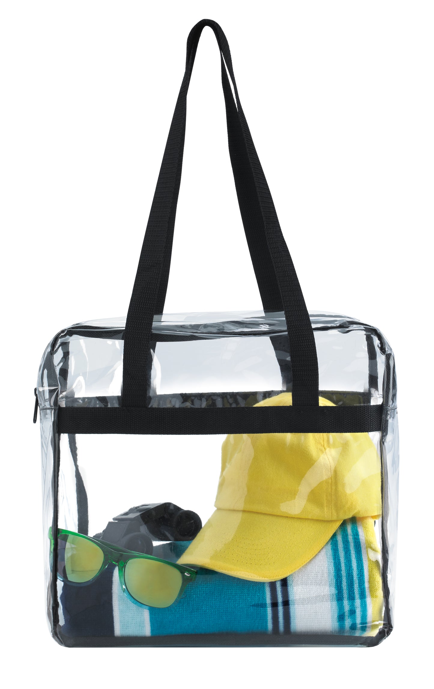 Good Value Clear Zippered Tote-15762