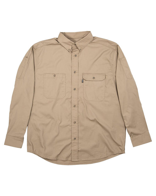 Berne Apparel Flame-Resistant Down Plaid Work Shirt - FRSH21