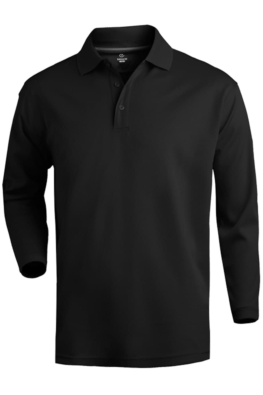Hi Performance Mesh Unisex Long Sleeve Polo - 1578
