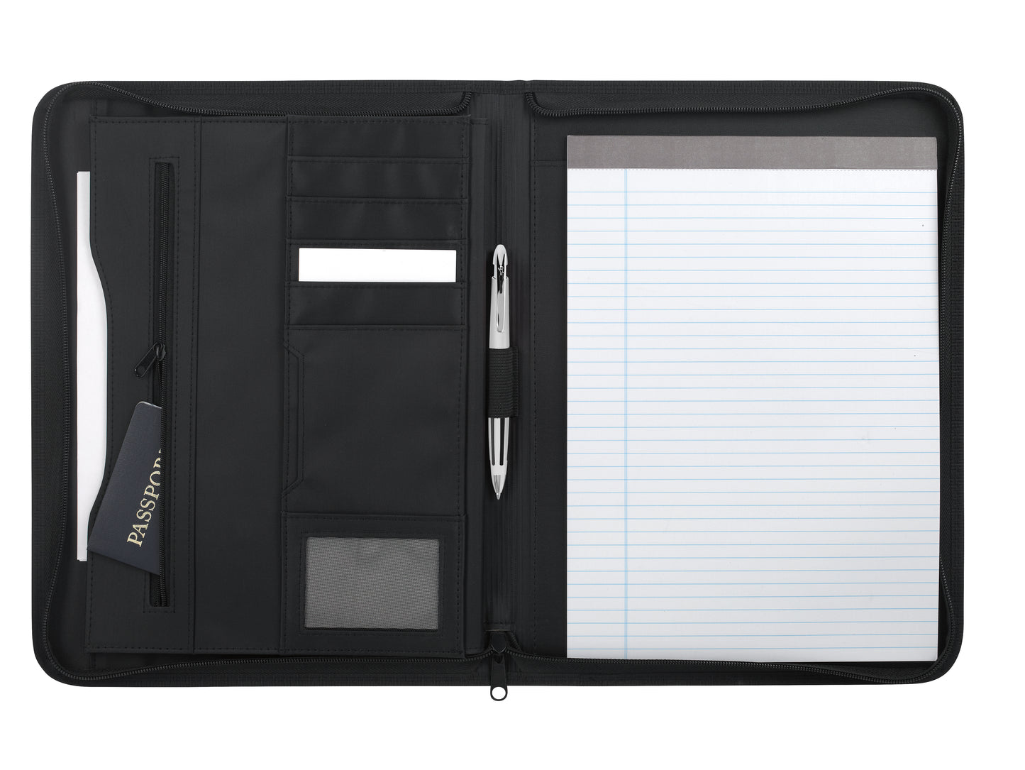 Arrow Zippered Padfolio-15820