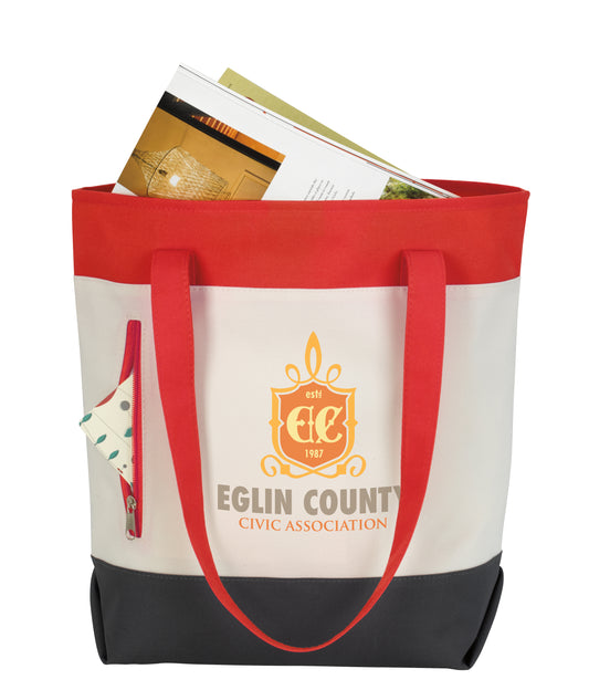 Good Value Color Zip Tote-15833