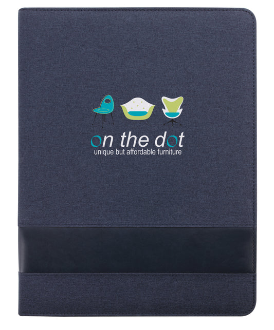 Trade Zippered Padfolio-15869