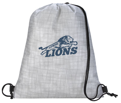 Good Value NonWoven Shimmer Drawstring Backpack-15921