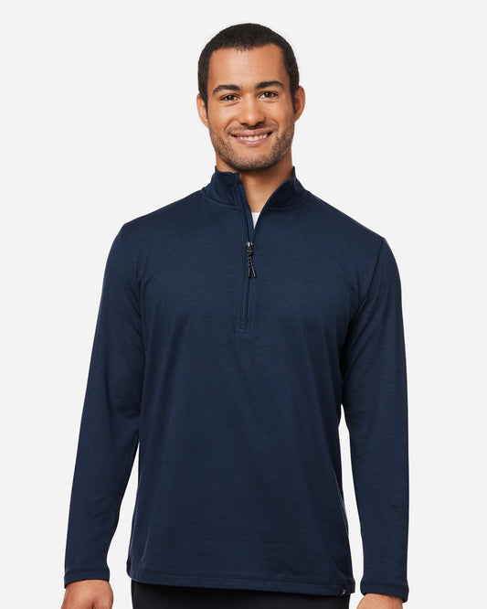 Glyder Marbled Jersey Fairway Quarter-Zip Pullover - MDP1772