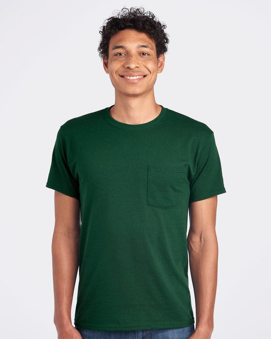 JERZEES Dri-Power® 50/50 Pocket T-Shirt - 29MPR
