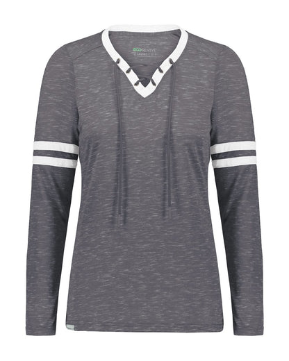 Holloway Eco Revive™ Women's Monterey Long Sleeve V-Neck T-Shirt - 223246