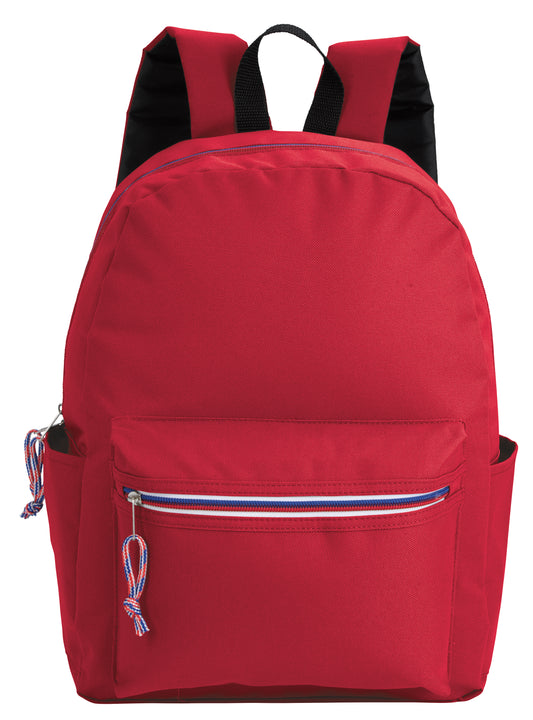 Good Value TriColor Zipper Backpack-16156