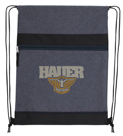 Good Value RPET TwoTone Drawstring Backpack-16167