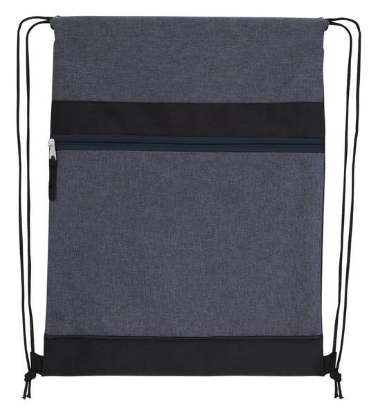 Good Value RPET TwoTone Drawstring Backpack-16167