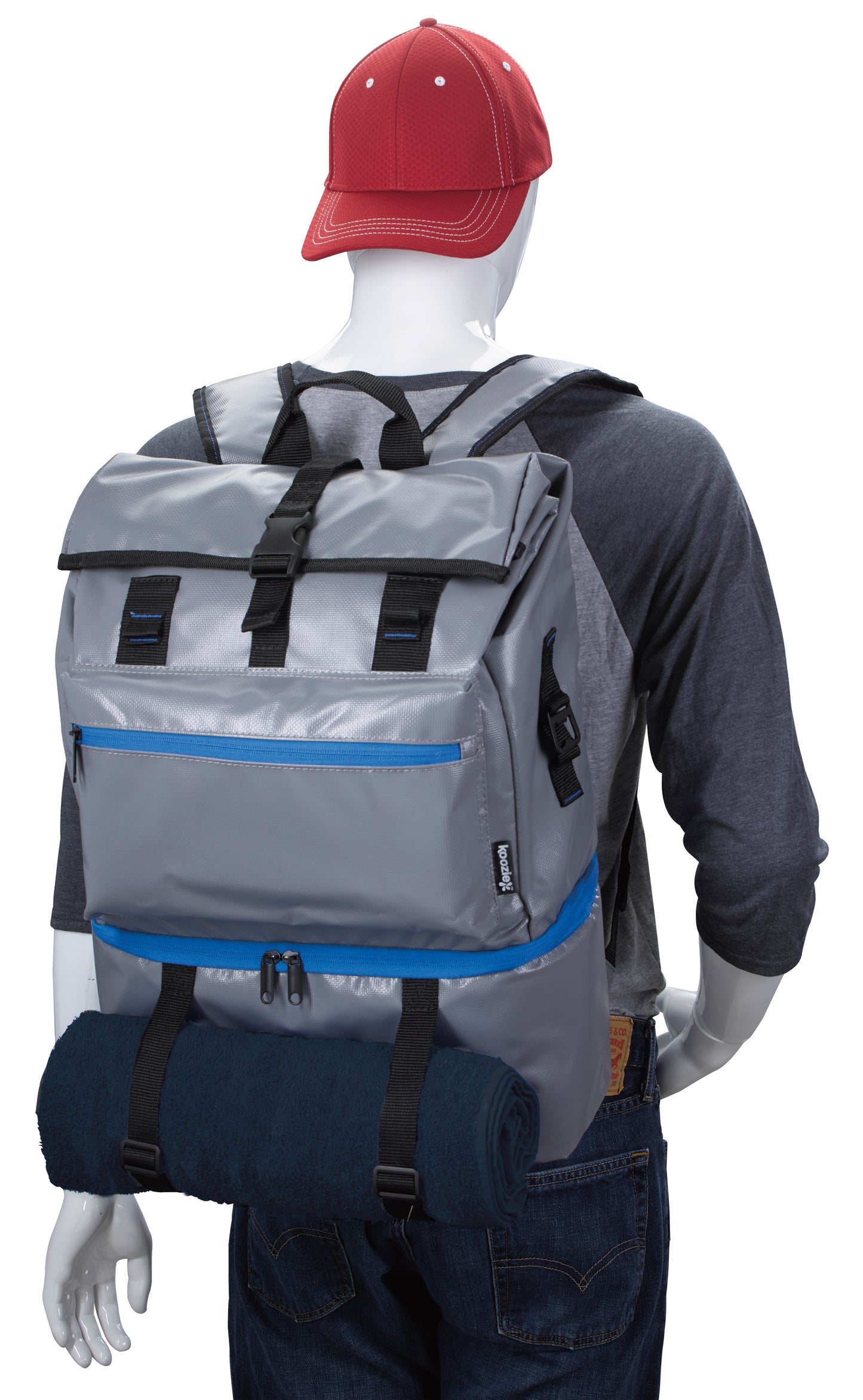 Koozie Olympus Computer Backpack with Cooler Compartment-16225