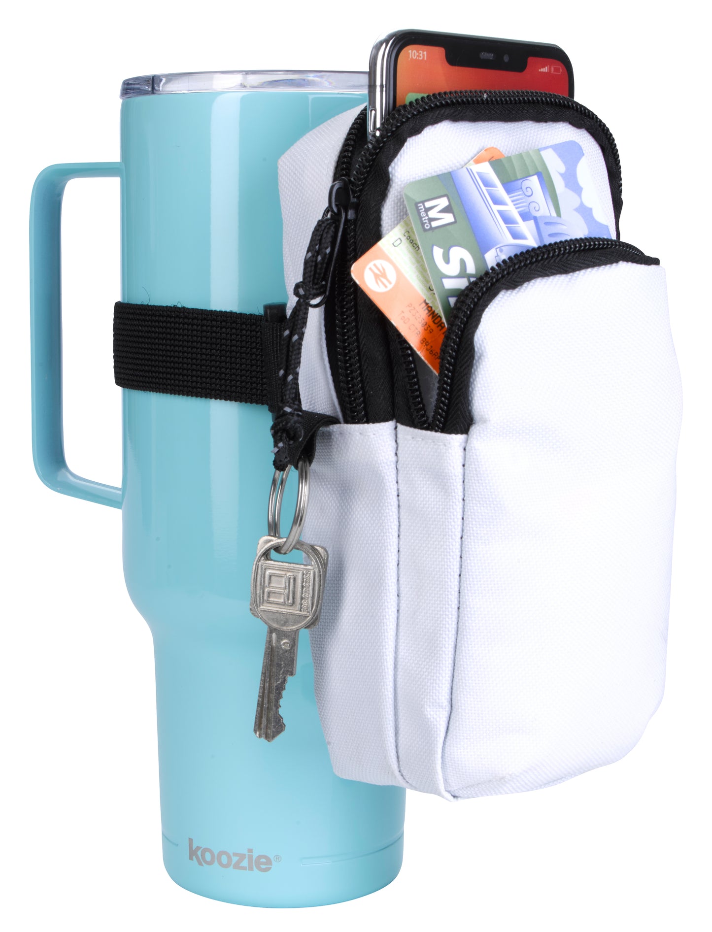 Koozie Boho Water Bottle Pouch-16253