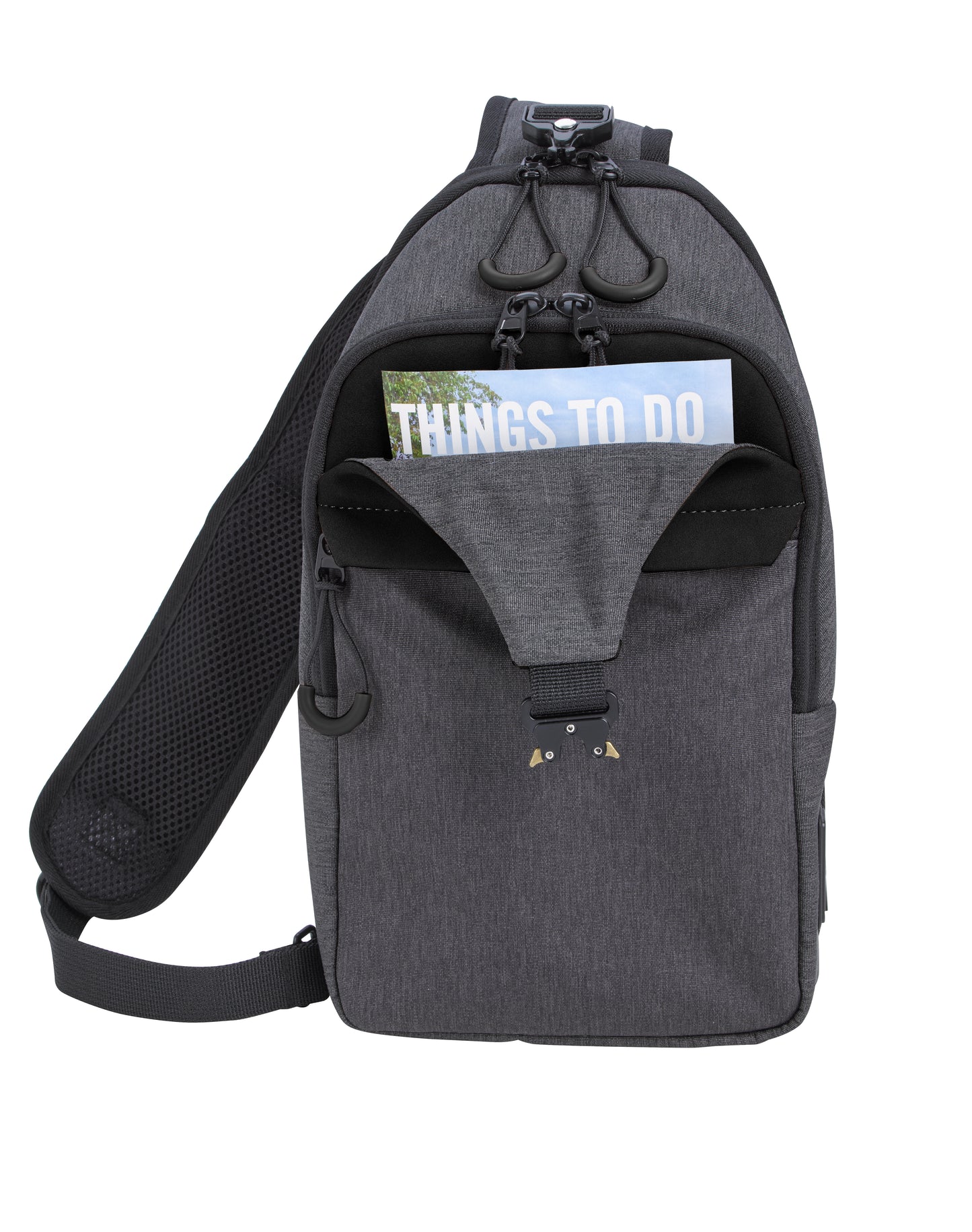 SCX Innovative Design Sling Pack with USB Port-16259
