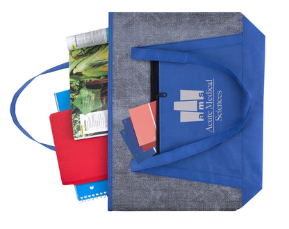 Good Value Heathered RPET NonWoven Tote-16264