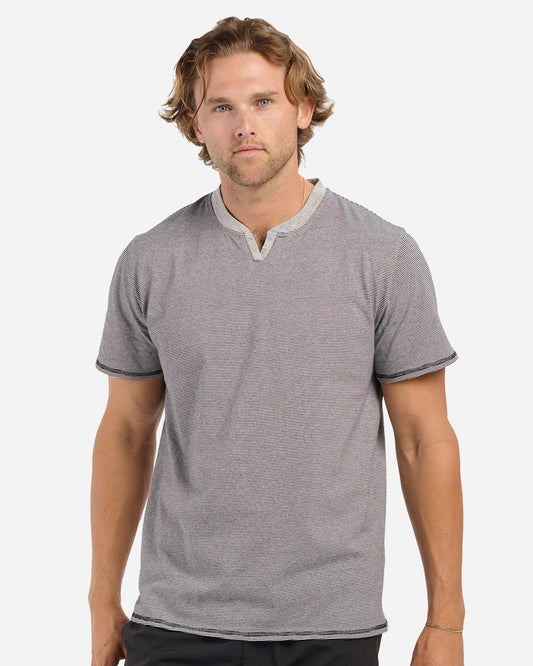 Boxercraft Striped V-Notch T-Shirt - BM2401