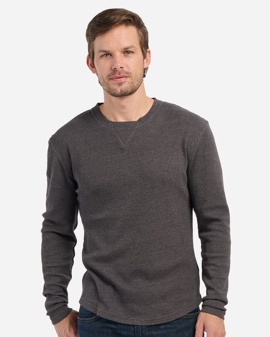Boxercraft Waffle Knit Long Sleeve T-Shirt - BM3103