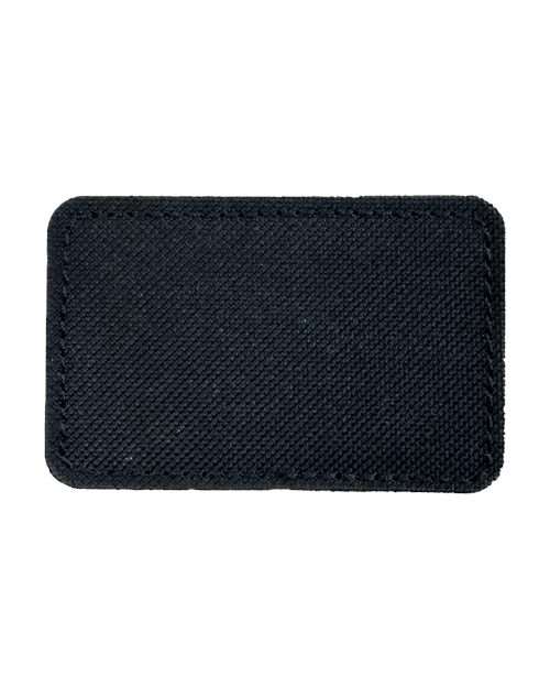 Medium Blank Black Patch - Qty 10