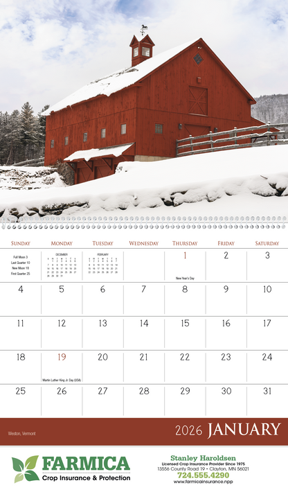 Triumph Calendars Barns Calendar-1700