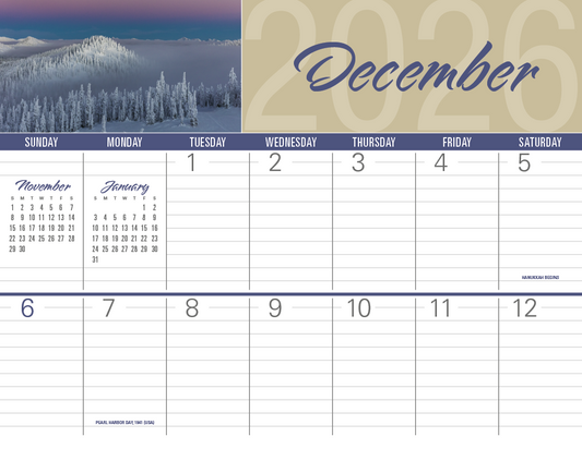Triumph Calendars Scenes of America Big Block Memo Calendar-1701