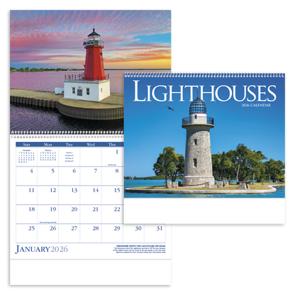 Triumph Calendars Lighthouses Calendar-1703