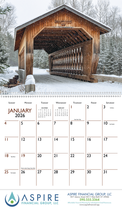 Triumph Calendars Bridges Calendar-1707