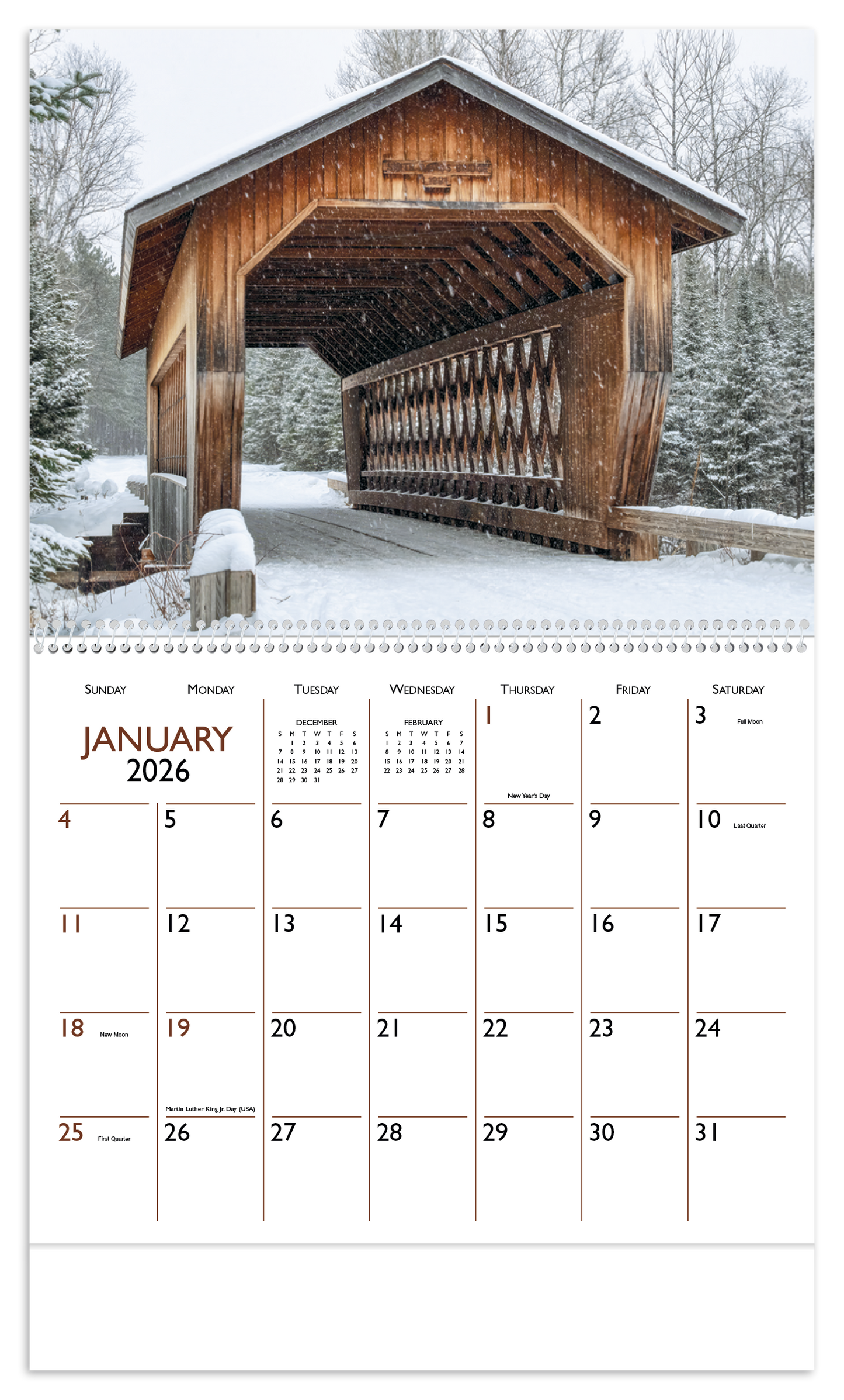 Triumph Calendars Bridges Calendar-1707