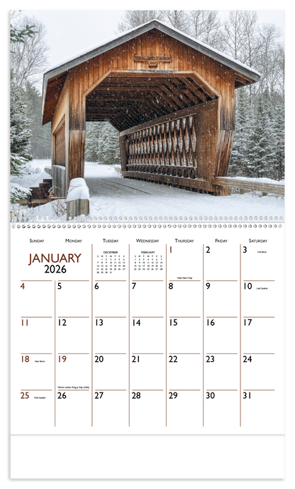 Triumph Calendars Bridges Calendar-1707