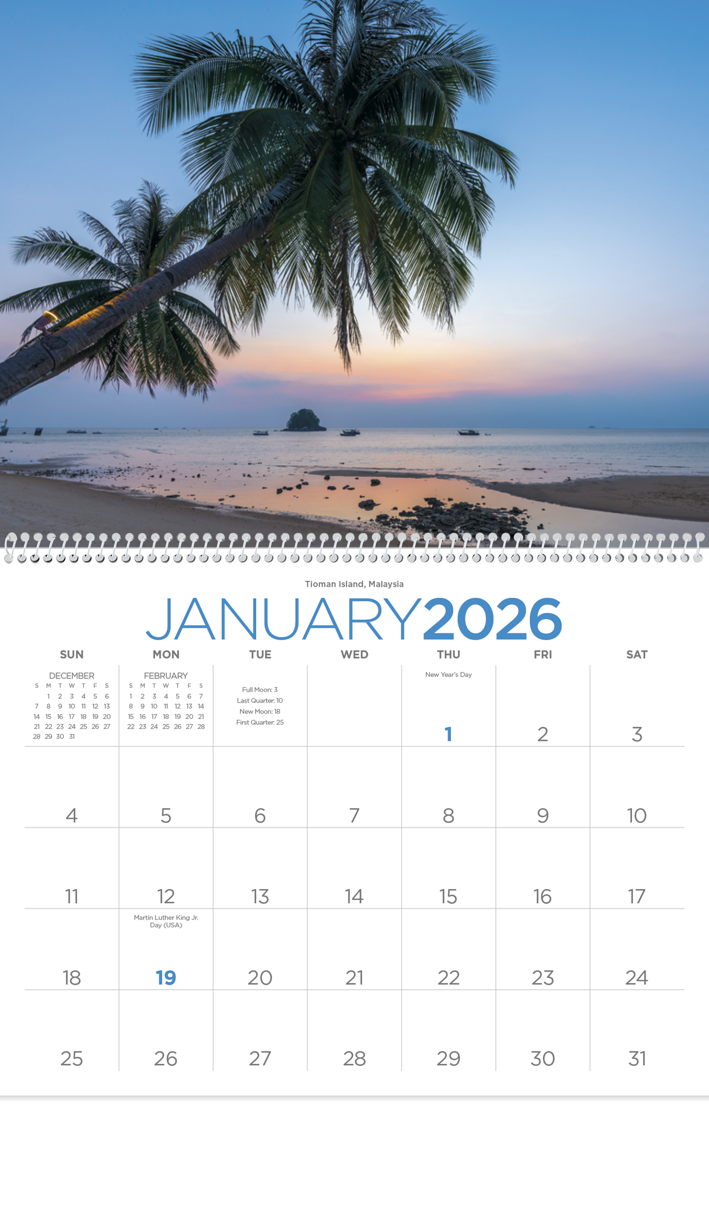 Triumph Calendars Beaches Calendar-1708
